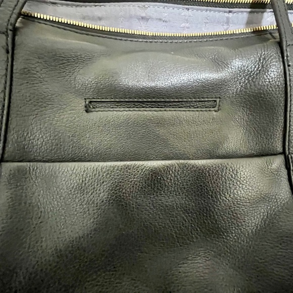 Thacker Reily Leather Tote Bag in black - Picture 6 of 9